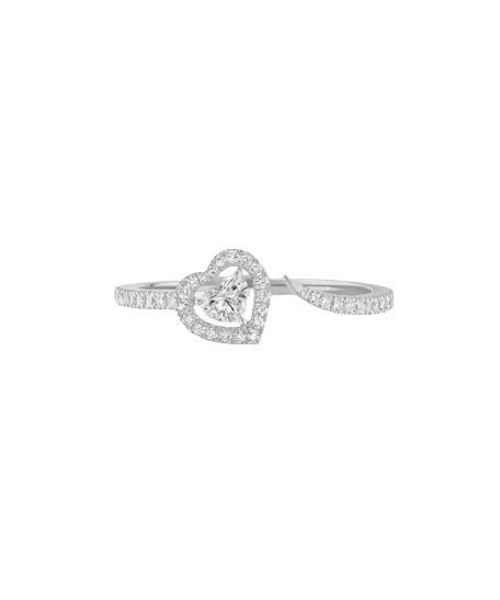Joy Cœur Solitaire Pavé 1 Joy Cœur Solitaire Pavé 1